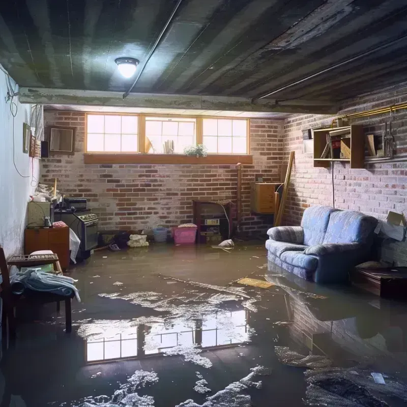 Flooded Basement Cleanup in Marshall, AR